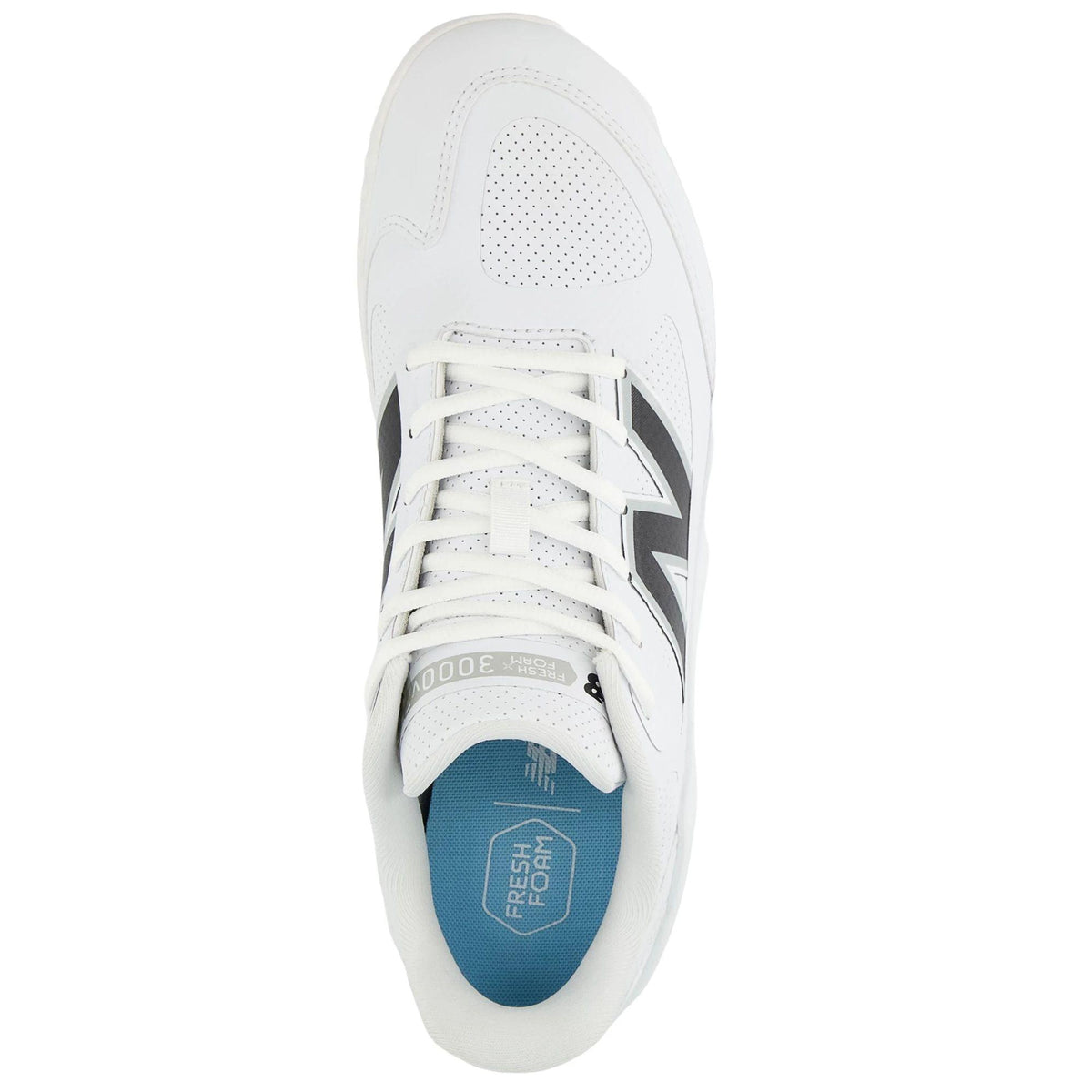 New Balance Men's Fresh Foam 3000 v7 Synthetic Turf Baseball Shoes - White - T3000SW7 – Product View | Smash It Sports