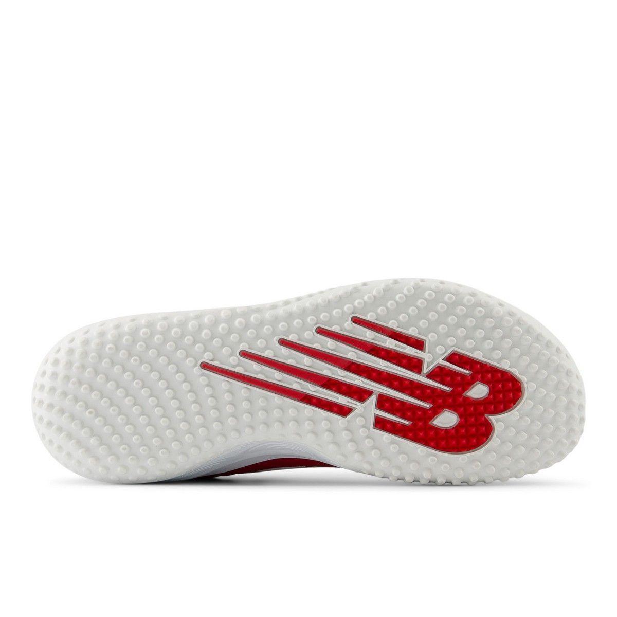 New Balance Men's Fresh Foam 3000 v7 Turf Baseball Shoes - Red - T3000TR7 - Smash It Sports