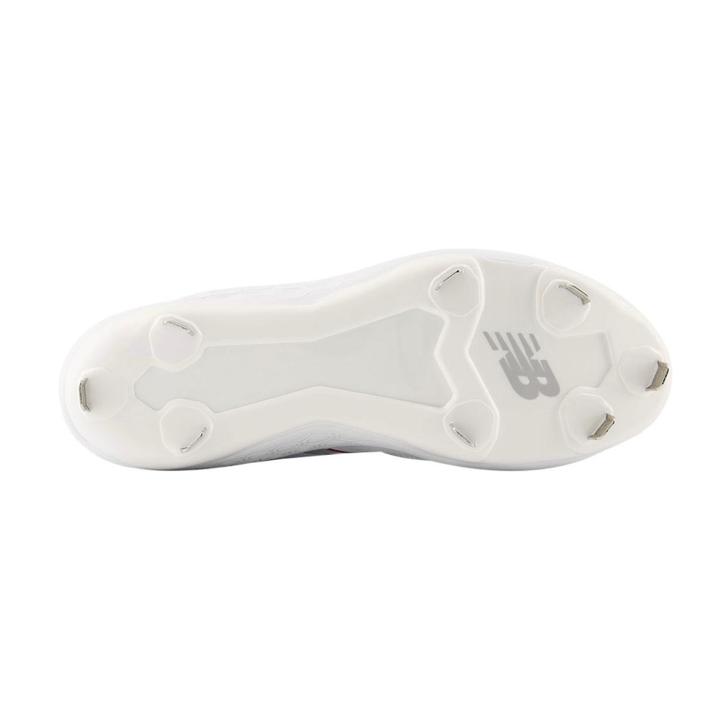 New Balance Men's Fresh Foam X 3000 V6 Metal Baseball Cleats - Cardinal with White - L3000BC6 - Smash It Sports