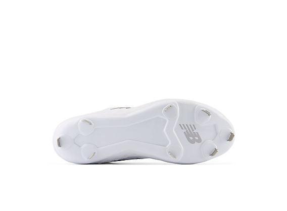 New Balance Men's Fresh Foam X 3000 V6 Metal Baseball Cleats - White - L3000TW6 ā Fourth View | Smash It Sports