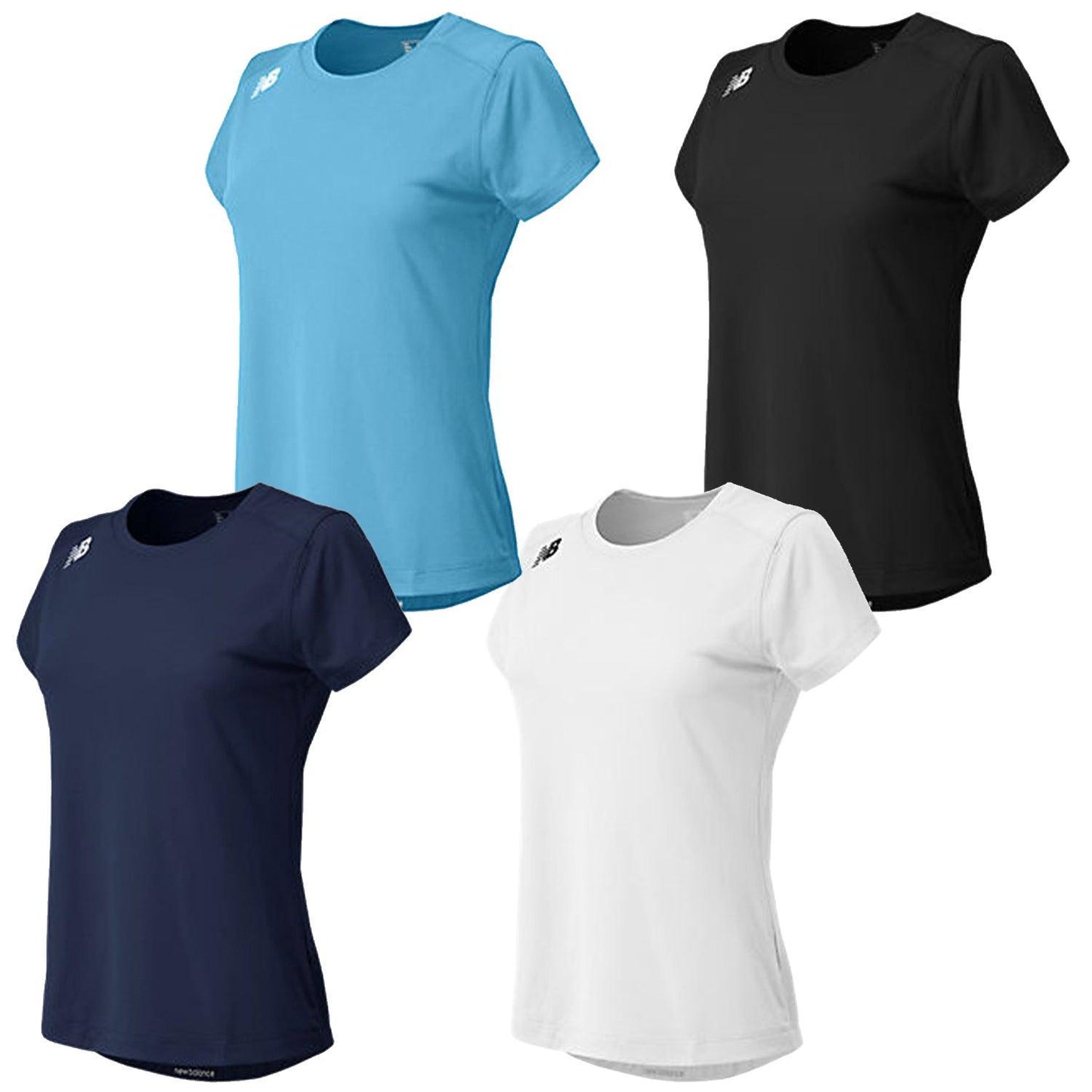 New Balance Short Sleeve Tech Tee (Women's) – Primary View | Smash It Sports | The NB Short, Sleeve Tech Tee, Plus