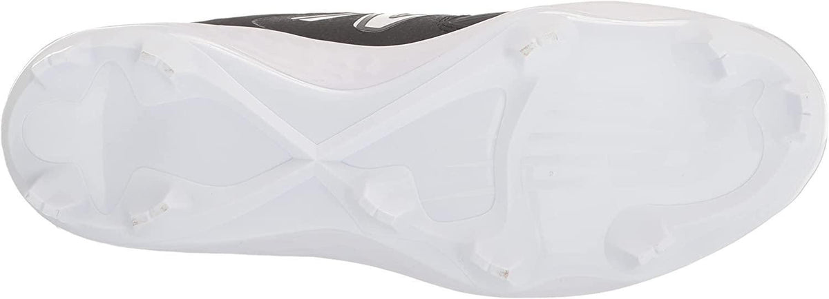 New Balance Women's Fresh Foam Velo V3 Molded Softball Cleats - Black with White - SPVELOK3 – Fourth View | Smash It Sports
