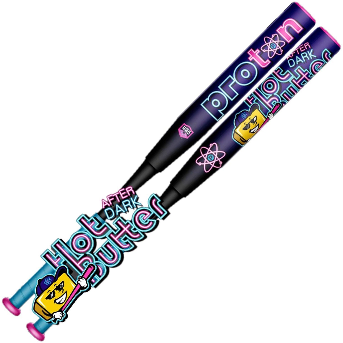 Proton Hot Butter After Dark USA/ASA - Limited Edition Slowpitch Softball Bat – Product View | Smash It Sports | ash