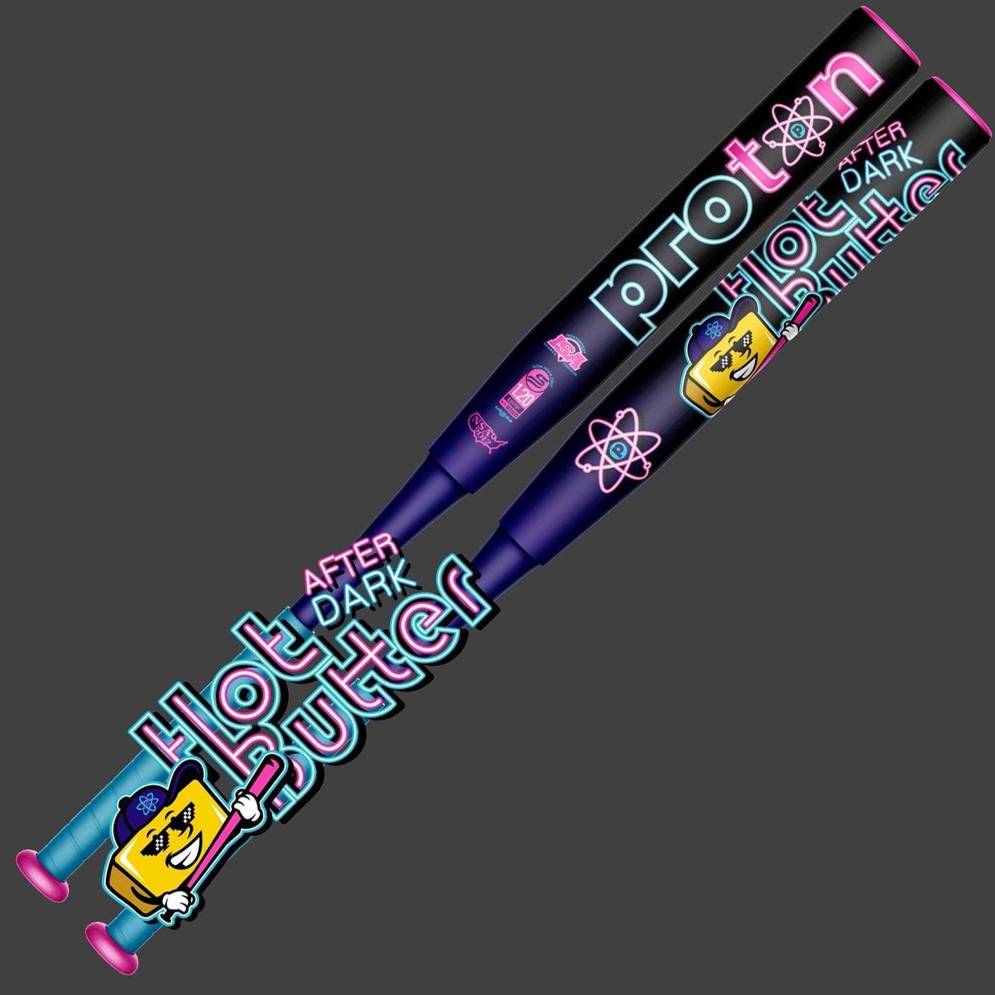 Proton Hot Butter After Dark USSSA - Limited Edition Slowpitch Softball Bat – Product View | Smash It Sports | ash, usssa
