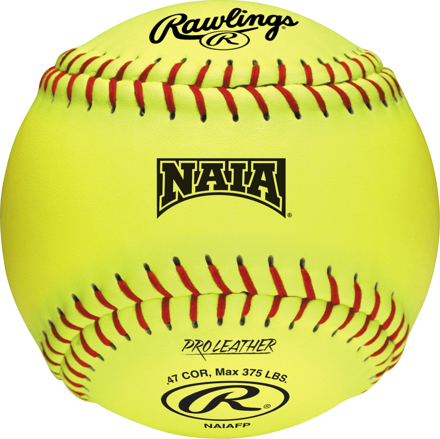 Rawlings 12" NAIA Championship Fastpitch Softballs NAIAFP – Specs Overview | Smash It Sports | leather, core, seam