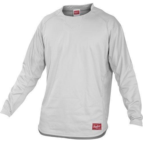 Rawlings Dugout Youth Fleece Pullover (White) YUDFP3 – Primary View | Smash It Sports