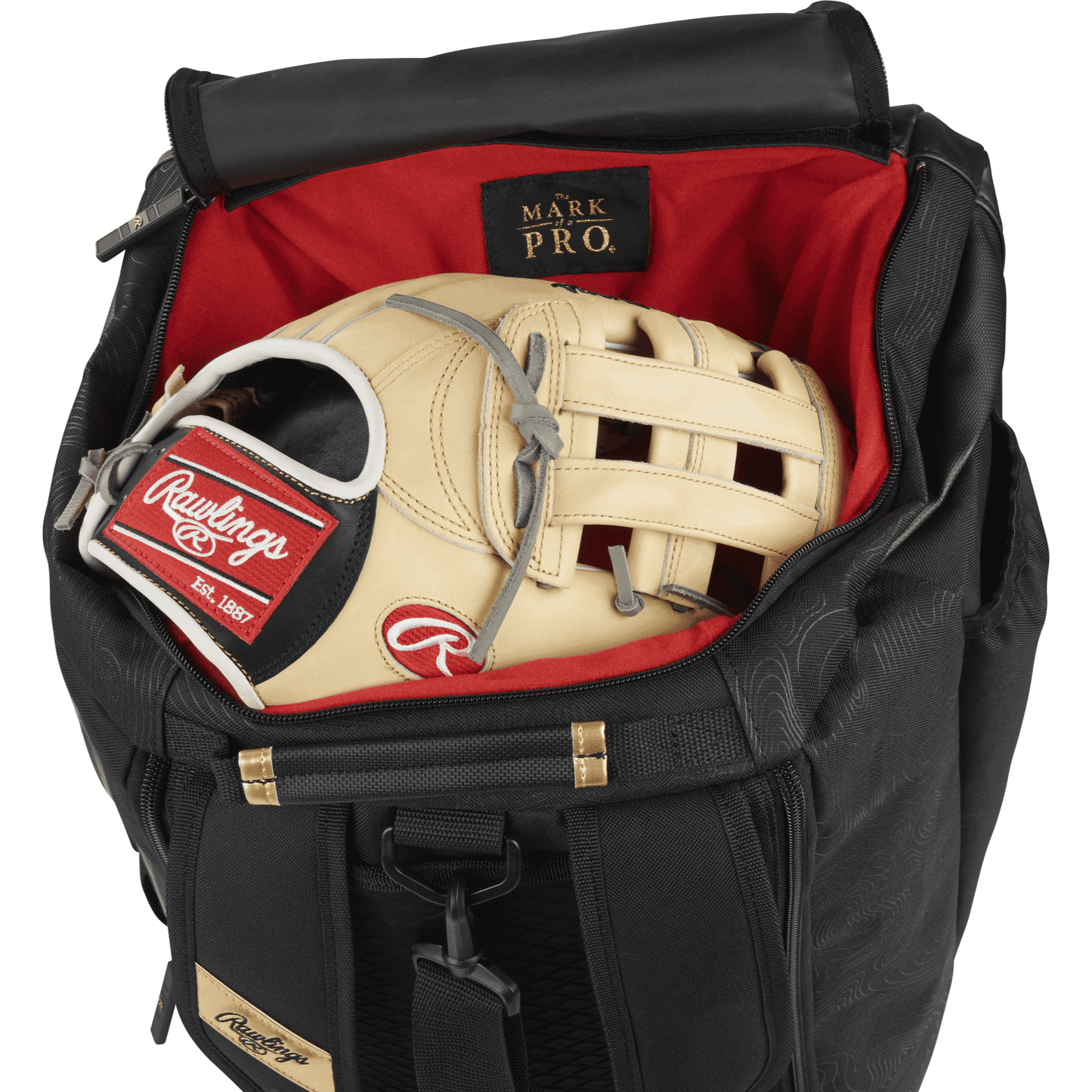 Rawlings Gold Collection Hybrid Backpack-Duffel Bag – Specs Overview | Smash It Sports | pro, pocket