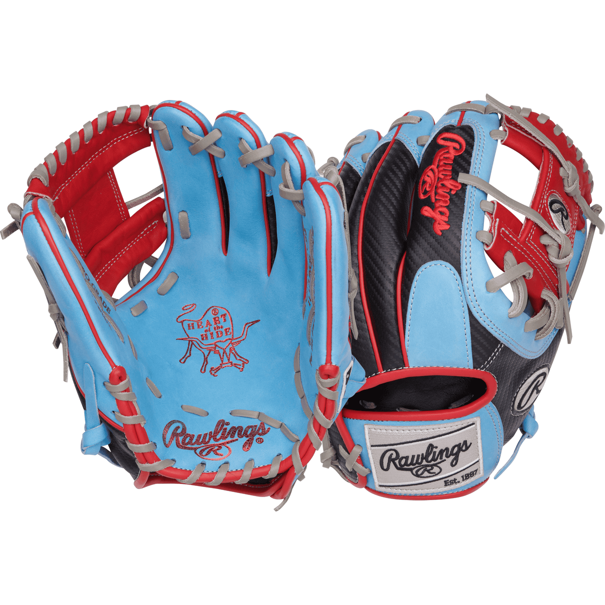 Rawlings Heart of the Hide 11.5" Baseball Fielding Glove - PROR204-2CBS – Specs Overview | Smash It Sports | leather, pro, we