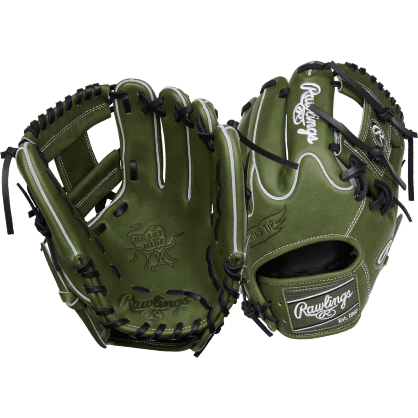 Rawlings Heart of The Hide 11.5" Glove - PRO204W-2MG – Specs Overview | Smash It Sports | leather