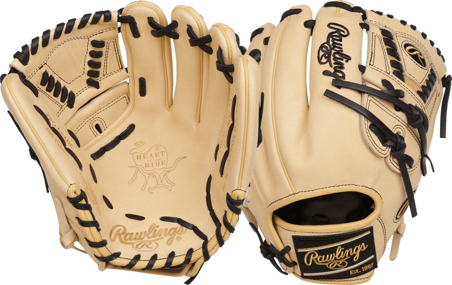 Rawlings Heart of the Hide 11.75" Baseball Fielding Glove - RPROR205-30C – Specs Overview | Smash It Sports | leather, pro, w
