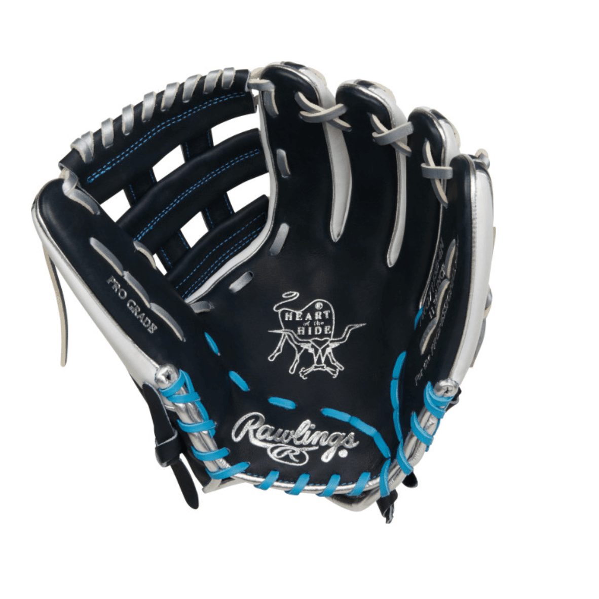 Rawlings Heart of the Hide 11.75" Fastpitch Softball Glove RPRO715SB-6N – Specs Overview | Smash It Sports | leather, web, h-