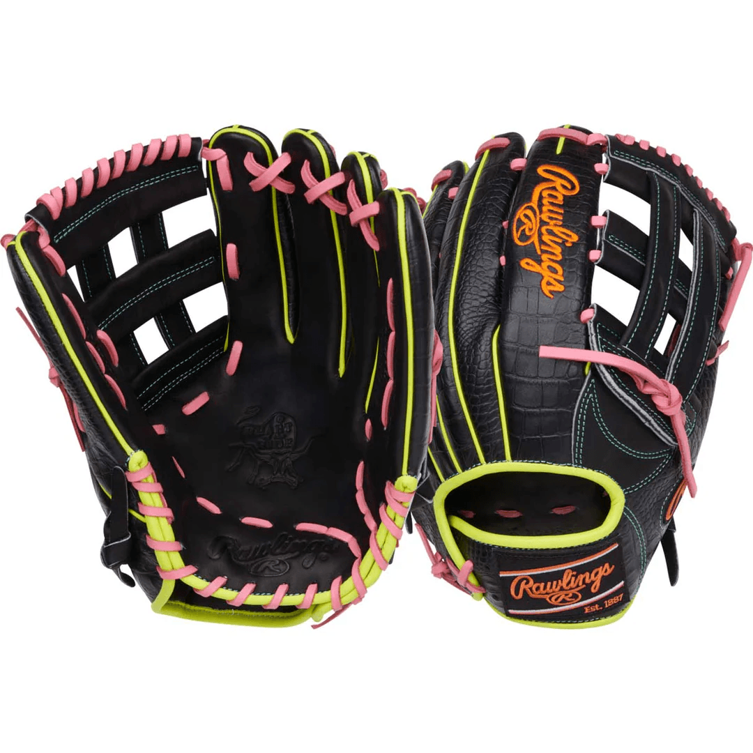 Rawlings Heart of The Hide 13" Softball Fielding Glove - PRO3030-6BPY – Specs Overview | Smash It Sports | leather, cowhide,