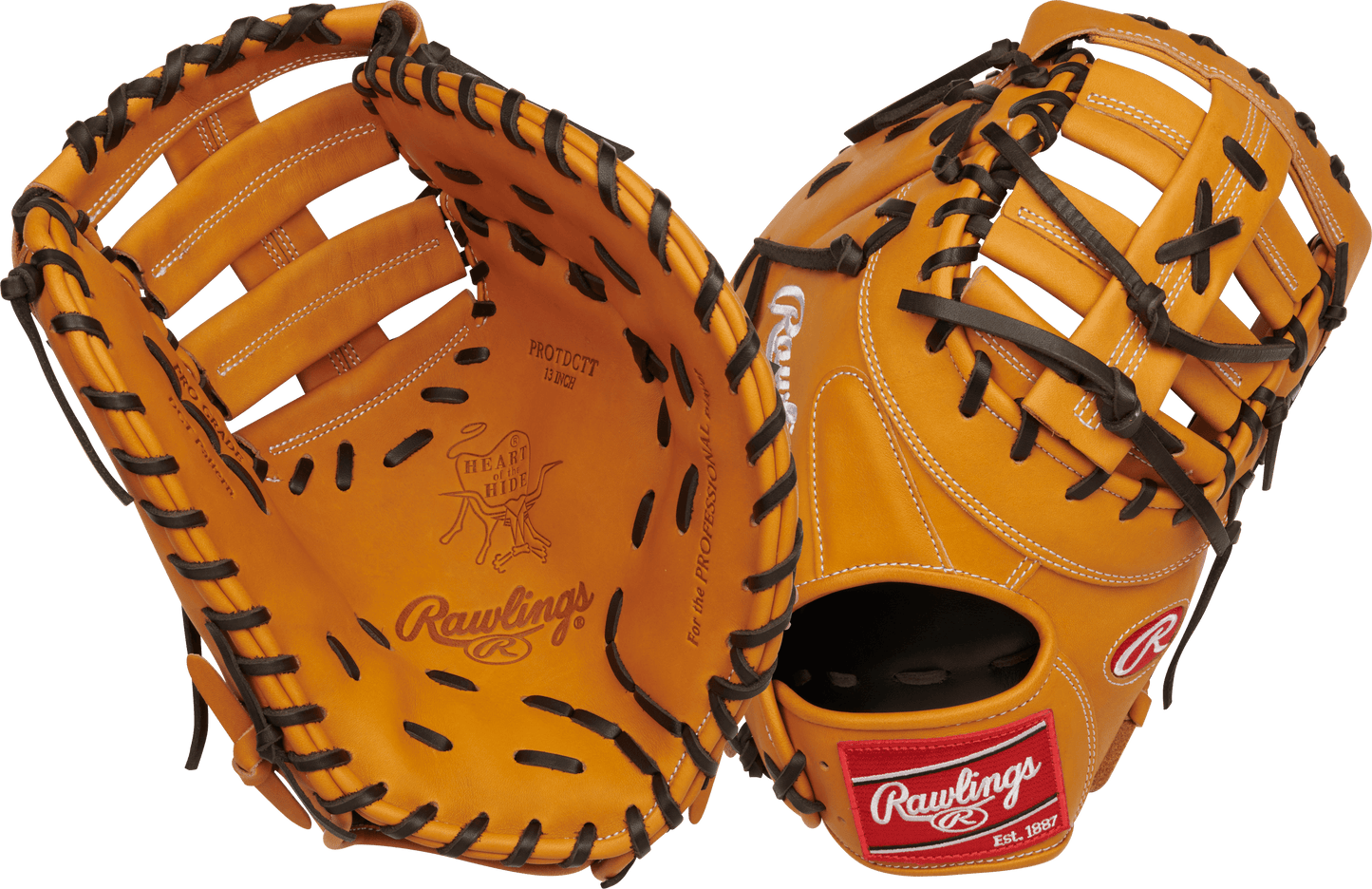 Rawlings Heart of the Hide 13" Traditional Series First Base Mitt/Glove - RPROTDCTT – Specs Overview | Smash It Sports | pock