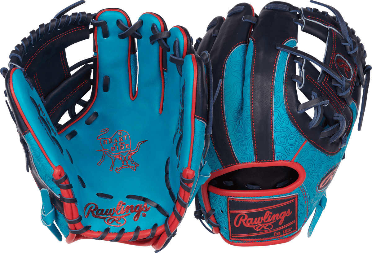 Rawlings Heart of the Hide Color Sync 11.5" Baseball Fielding Glove - PROR204-2TE – Specs Overview | Smash It Sports | leathe
