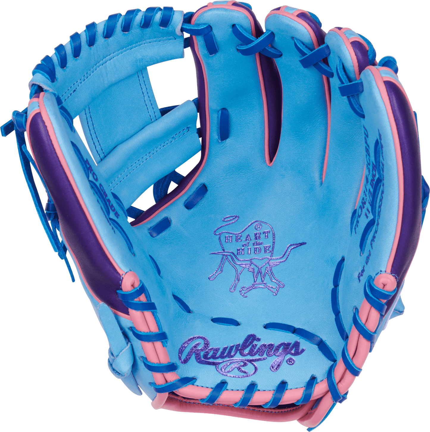 Rawlings Heart of the Hide Color Sync 11.5" Baseball Fielding Glove - PROR314-2CBPU – Specs Overview | Smash It Sports | leat