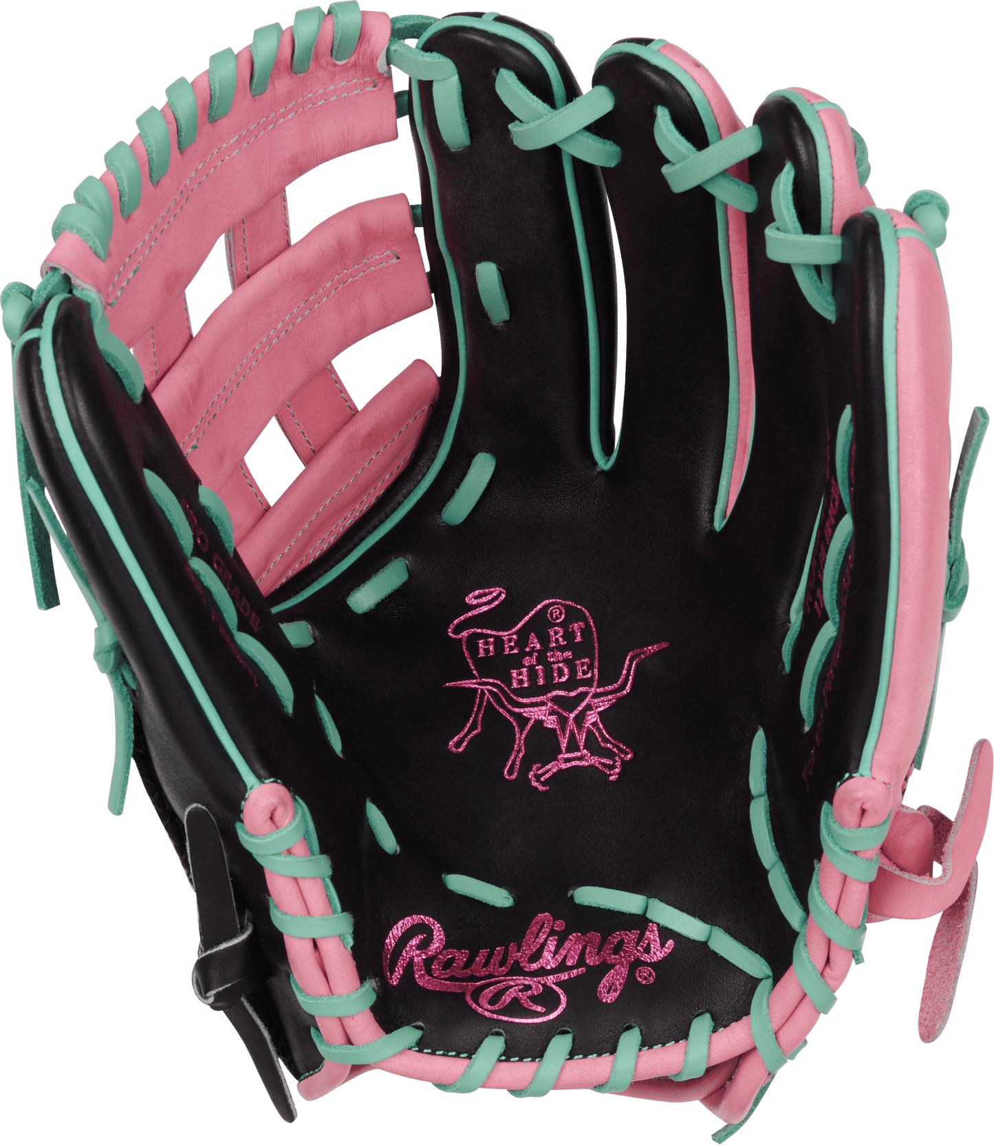 Rawlings Heart of the Hide Color Sync 12.25" Baseball Fielding Glove - PROR207-6BP – Specs Overview | Smash It Sports | leath
