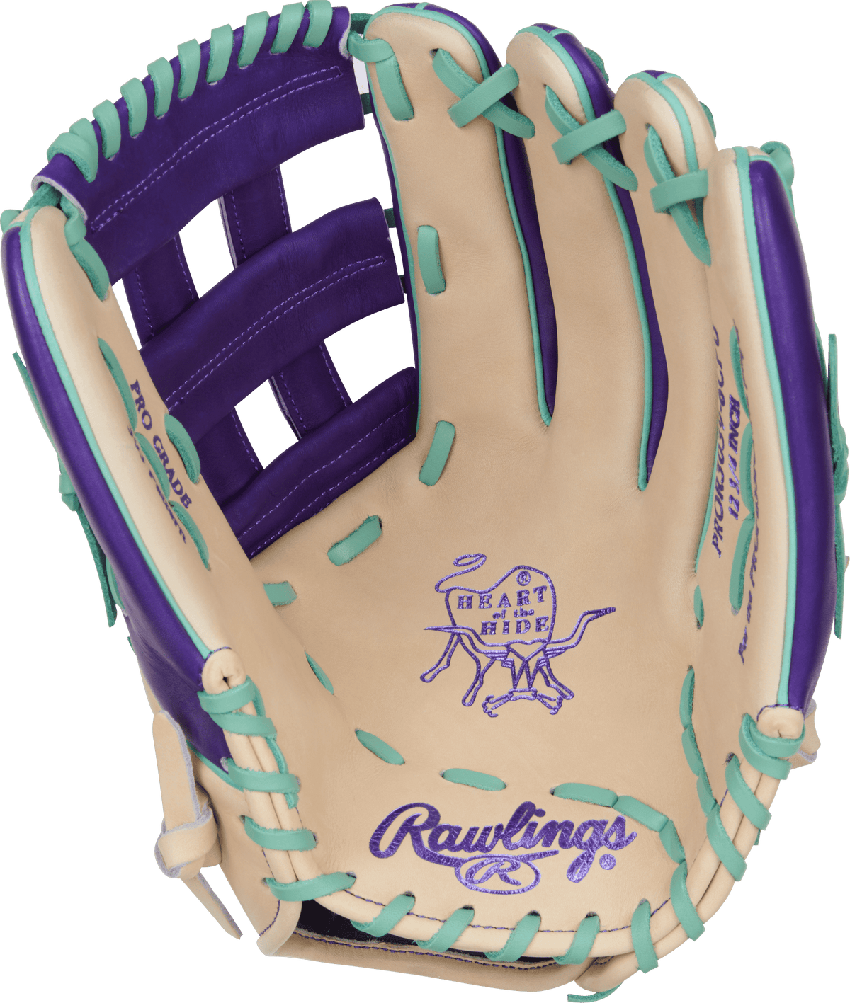 Rawlings Heart of the Hide Color Sync 12.75" Baseball Fielding Glove - PROR3039-6CPU – Specs Overview | Smash It Sports | lea