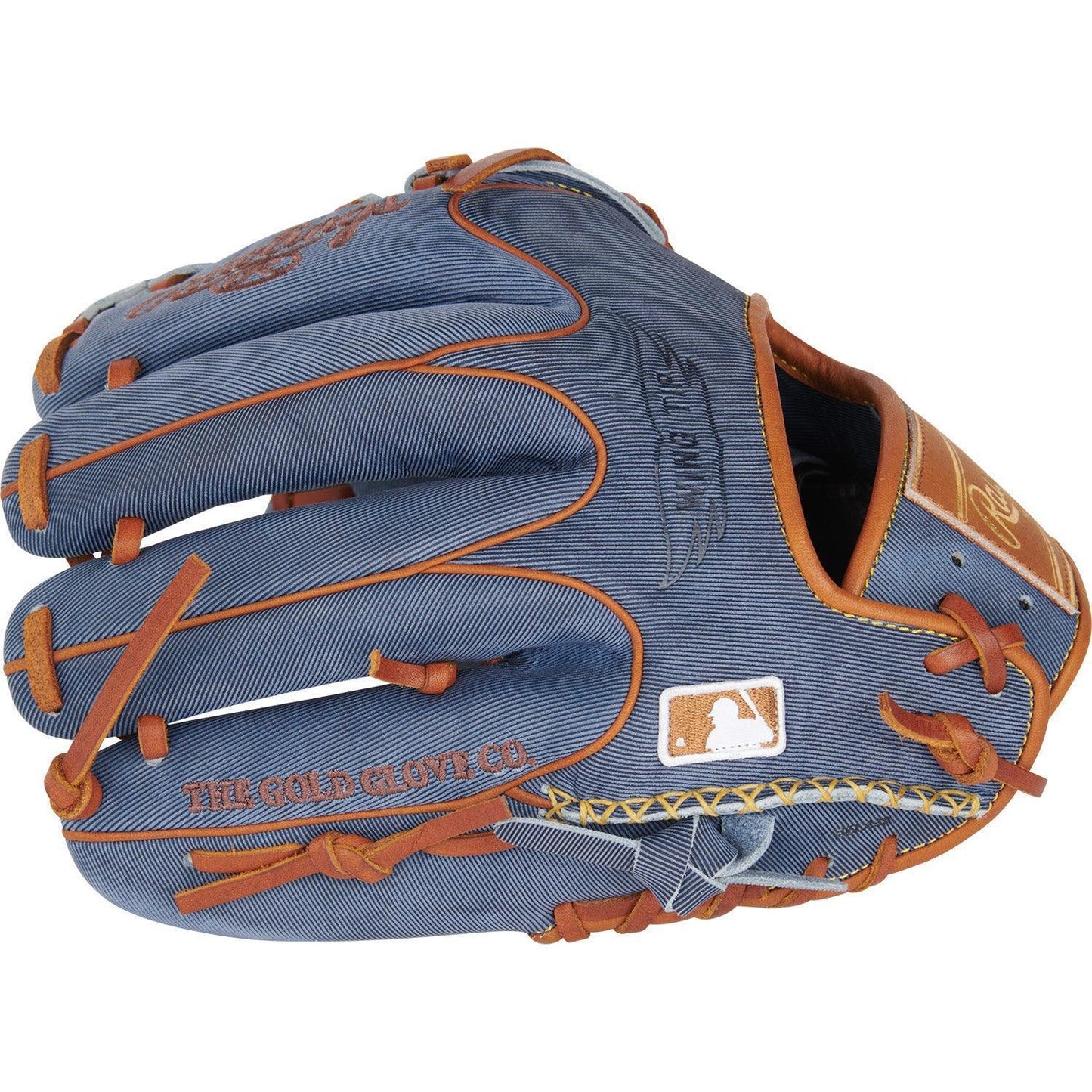 Rawlings Heart of the Hide Pro Label Denim Edition 11.75" Baseball Fielding Glove - PRO205W-9D – Product View | Smash It Spor
