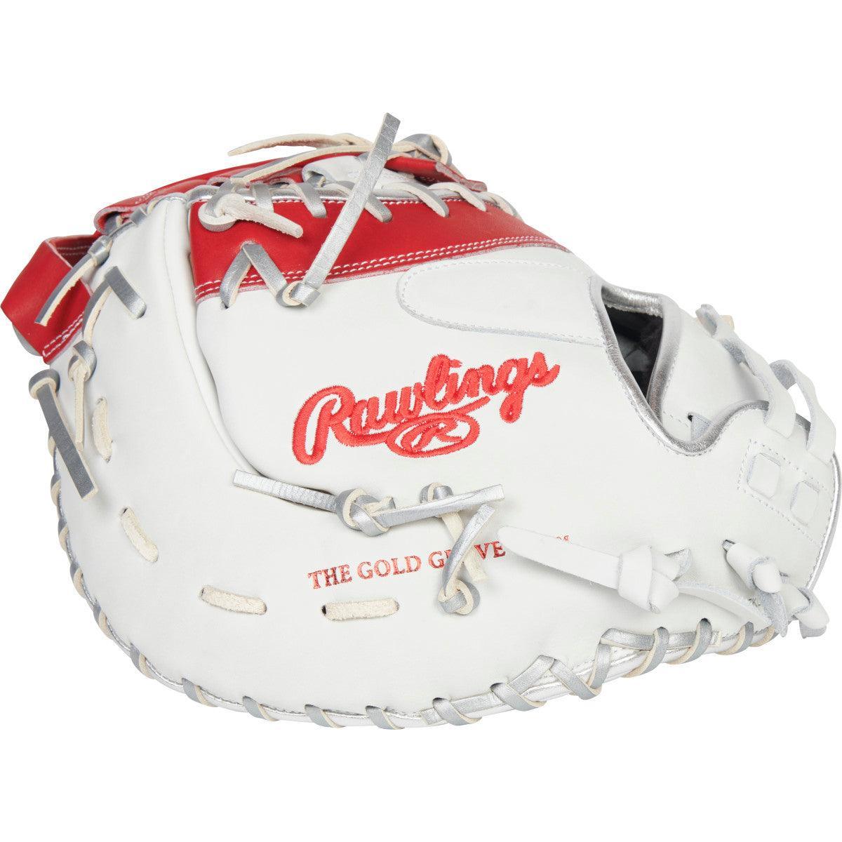 Rawlings Liberty Advanced Series 13" First Base Softball Mitt/Glove - RLADCTSBWSP – Fourth View | Smash It Sports