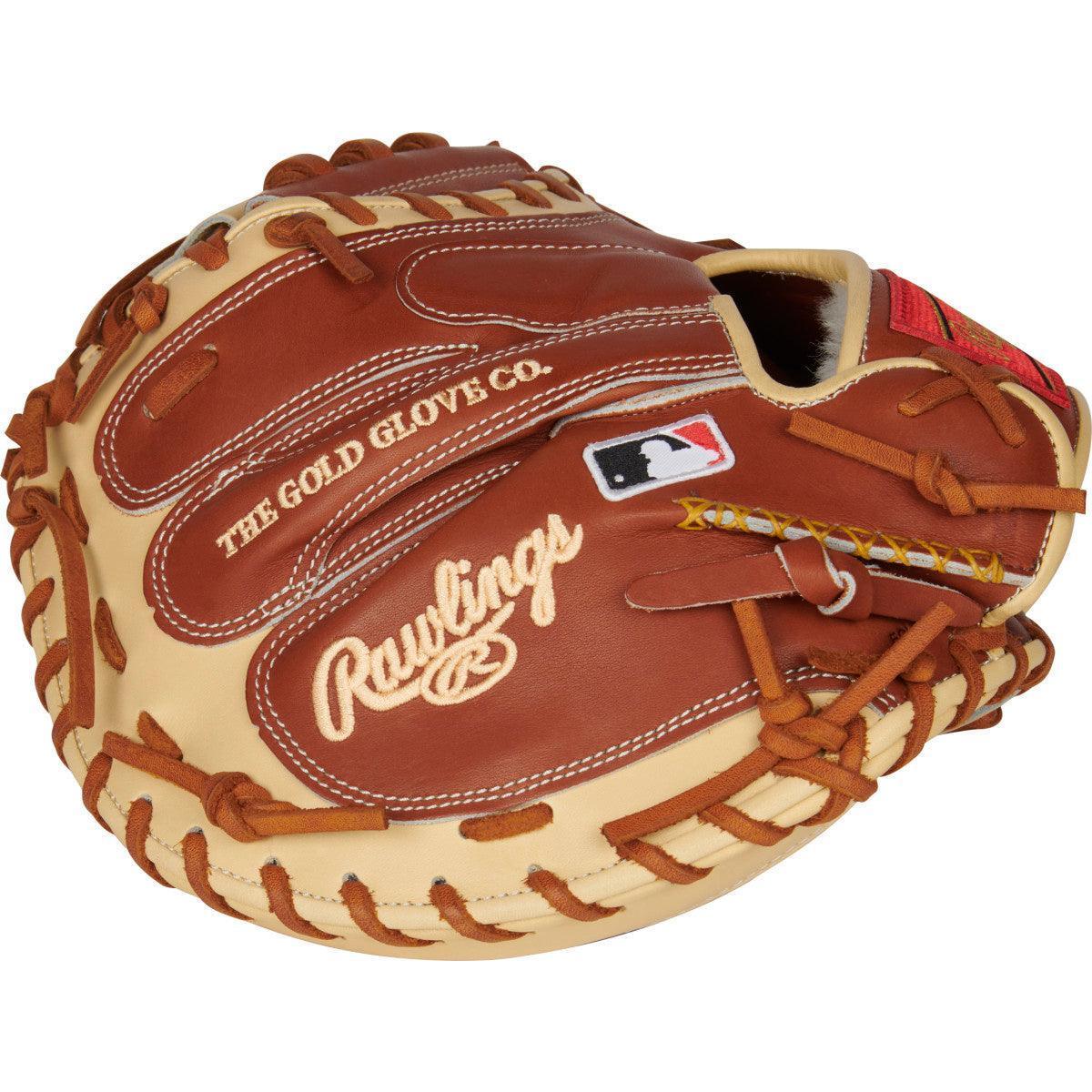 Rawlings Pro Preferred 33" Baseball Catcher's Mitt/Glove - PROSCM33BRC – Fourth View | Smash It Sports