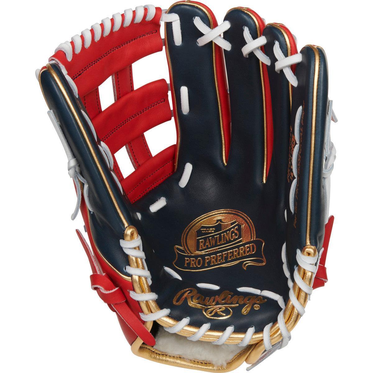 Rawlings Pro Preferred Ronald Acuna Jr. Signature 12.75" Baseball Fielding Glove - PROSRA13 – Second View | Smash It Sports