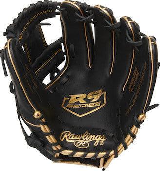 Rawlings R9 11.5" Infield Baseball Fielding Glove - R9314-2BG – Second View | Smash It Sports | Once, This R9, Soft