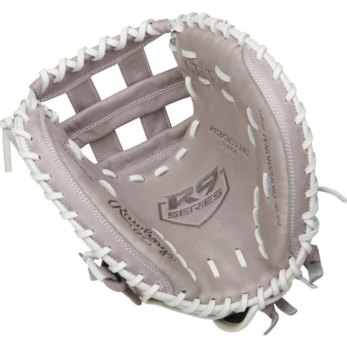 Rawlings R9 Series 33" Catchers Fastpitch Fielding Glove R9SBCM-24G – Second View | Smash It Sports | R9 Series, This, With