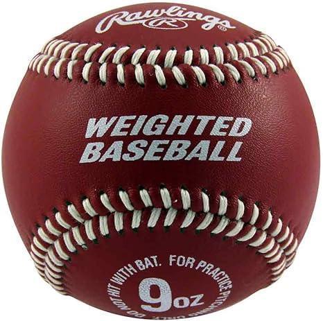 Rawlings Weighted Training Baseball – Product View | Smash It Sports | leather