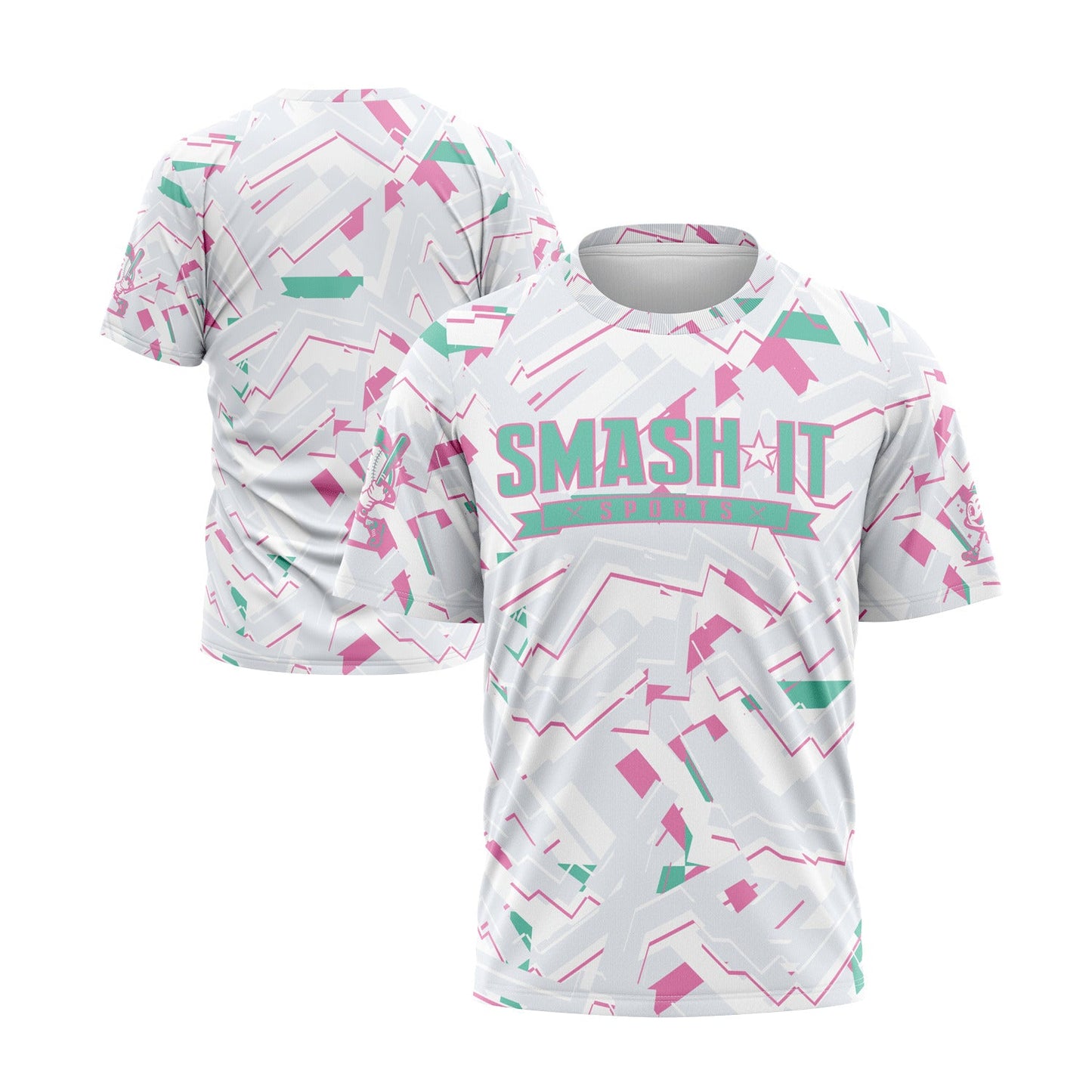 Smash It Sports Short Sleeve Shirt - South Beach Heat