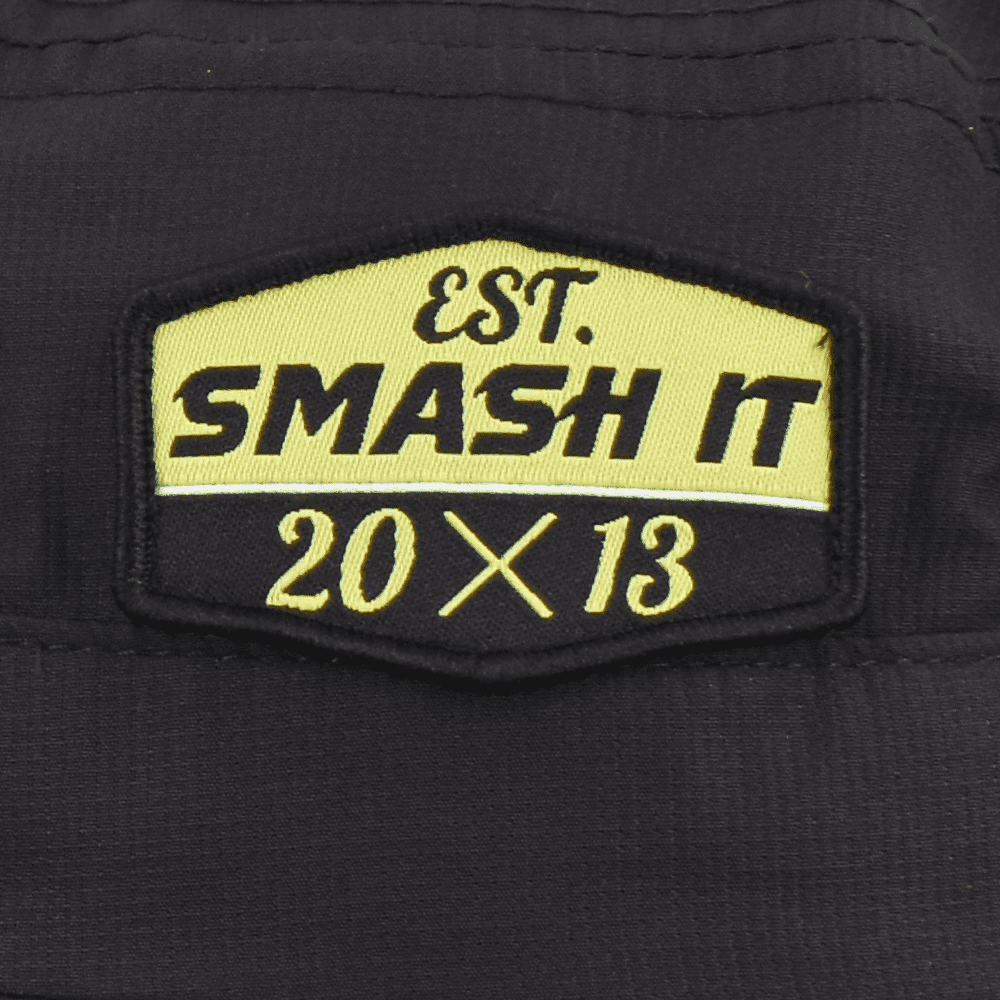 Smash It Sports Bucket Hat Black with Neon Patch – Specs Overview | Smash It Sports