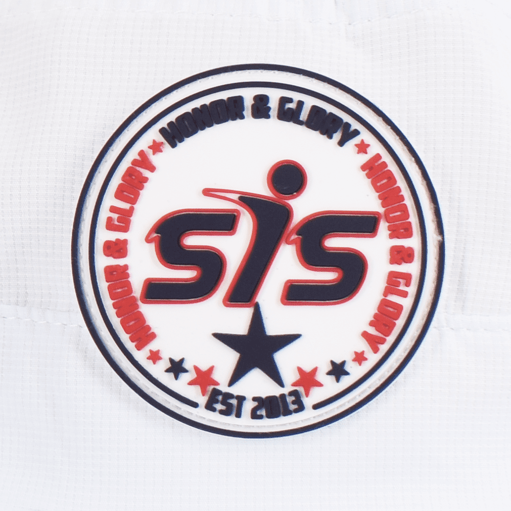 Smash It Sports Bucket Hat White with Red/White/Blue Stamp – Specs Overview | Smash It Sports