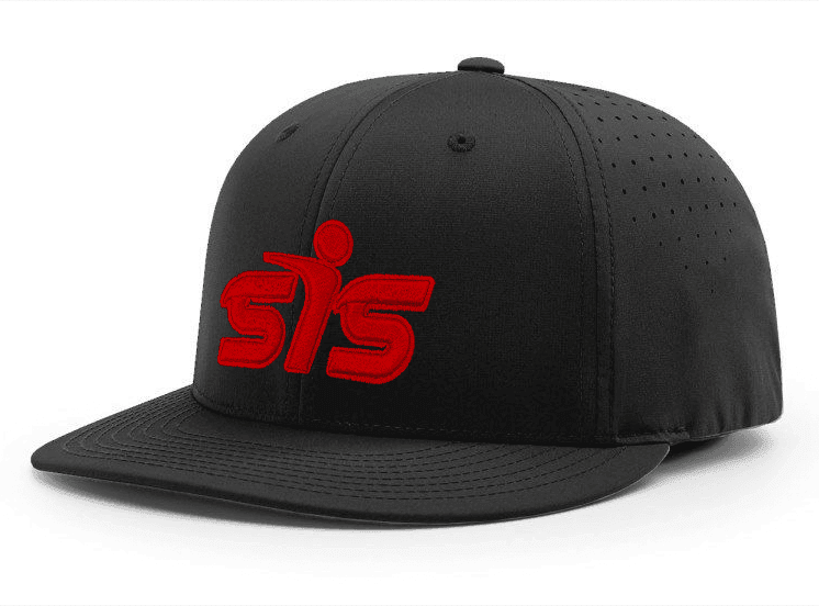 Smash It Sports CA i8503 Performance Hat - Black/Red – Specs Overview | Smash It Sports | Mid-profile, Poly/sports, Athletic