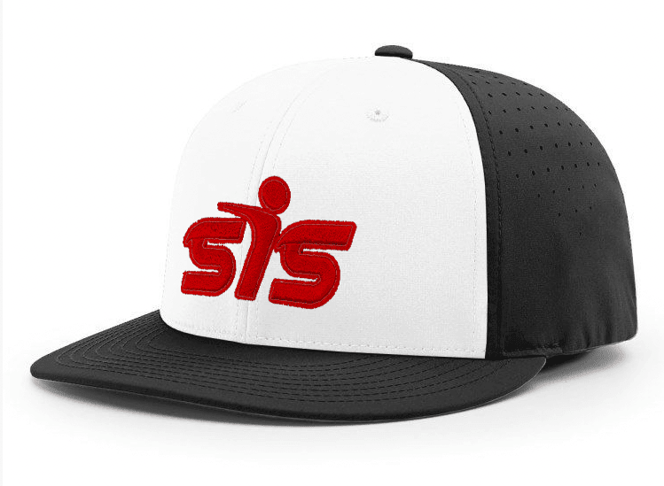 Smash It Sports CA i8503 Performance Hat - White/Black/Red – Specs Overview | Smash It Sports