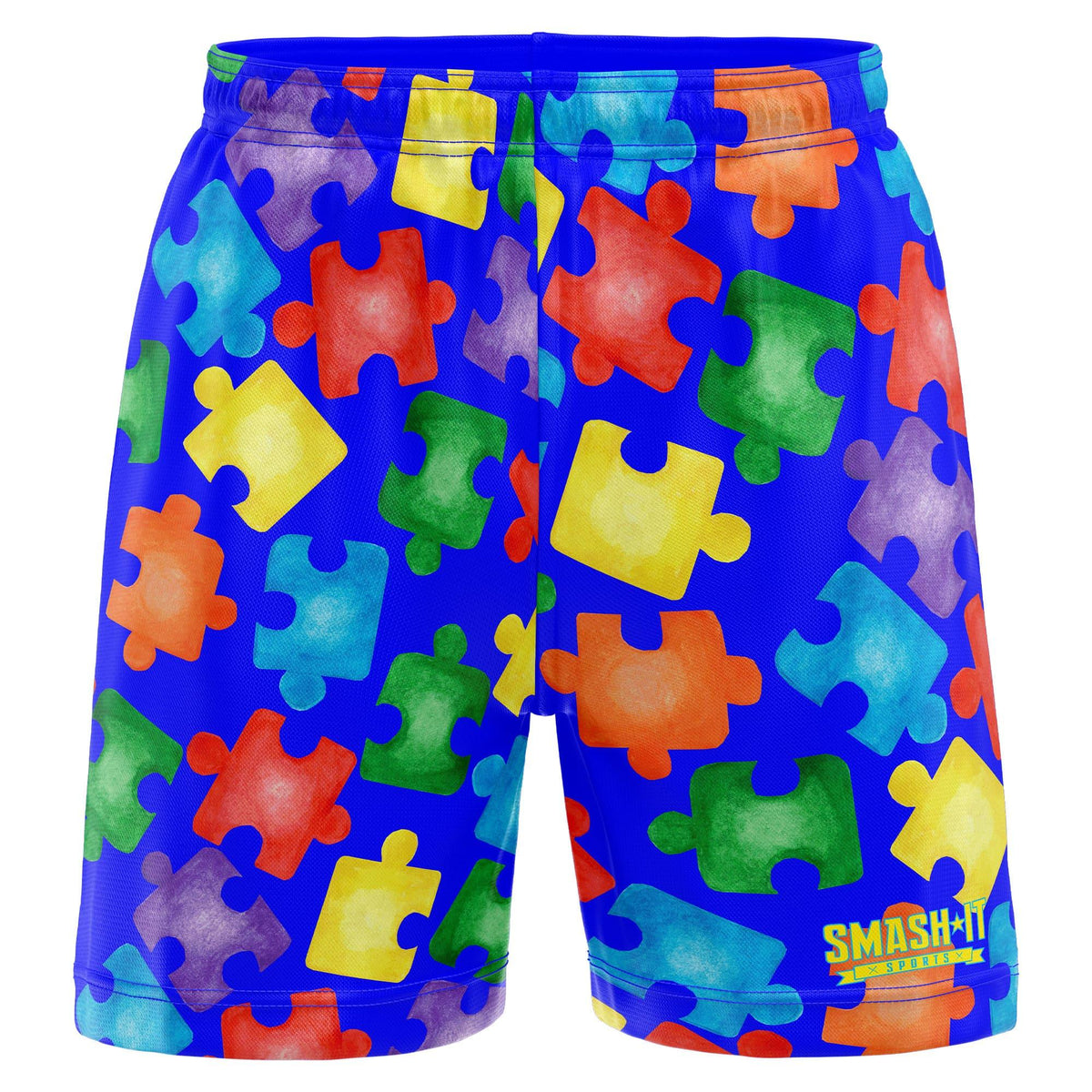 Smash It Sports Mesh Shorts - Autism Awareness – Product View | Smash It Sports | pro, sport