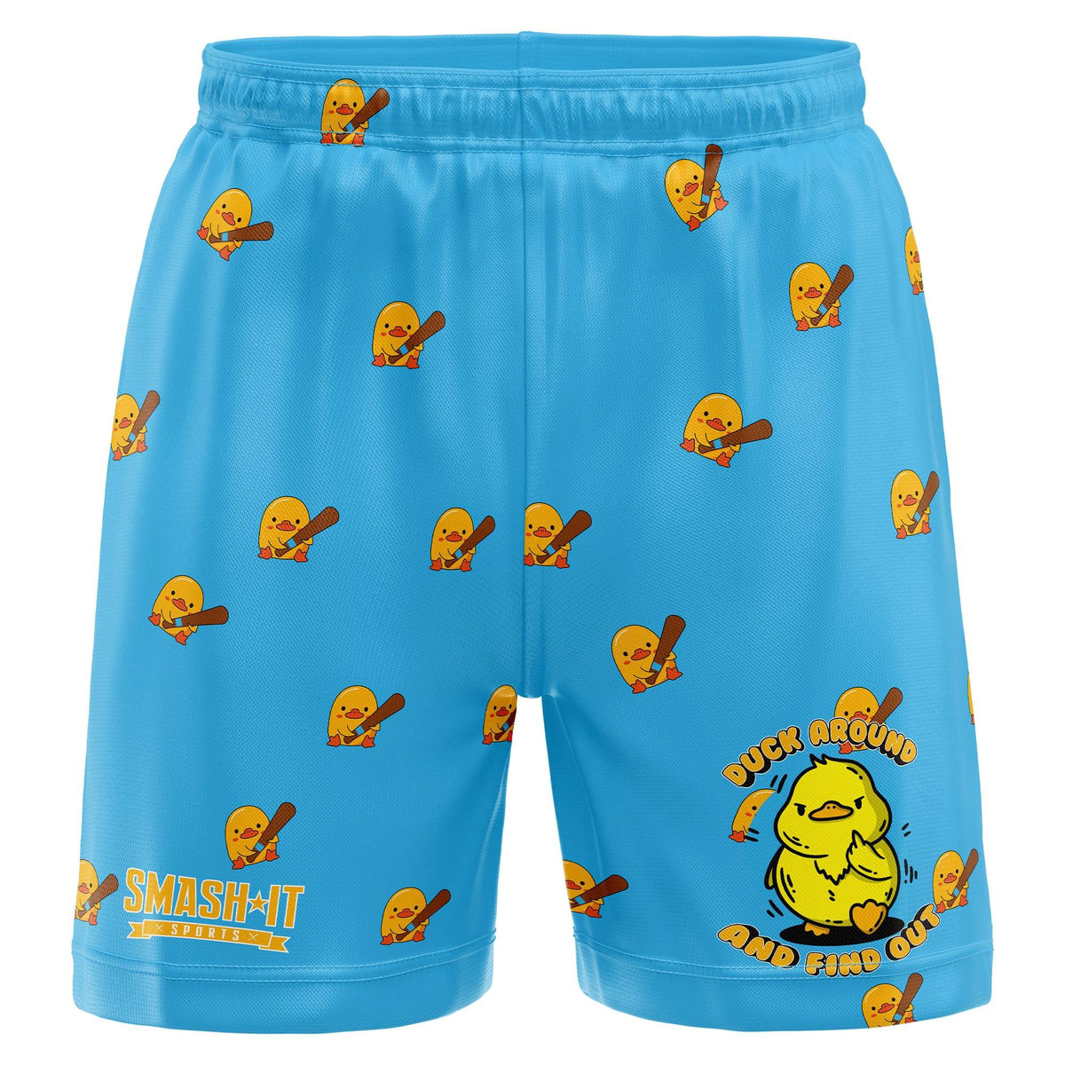 Smash It Sports Mesh Shorts - Duck Around Find Out – Product View | Smash It Sports | pro, sport