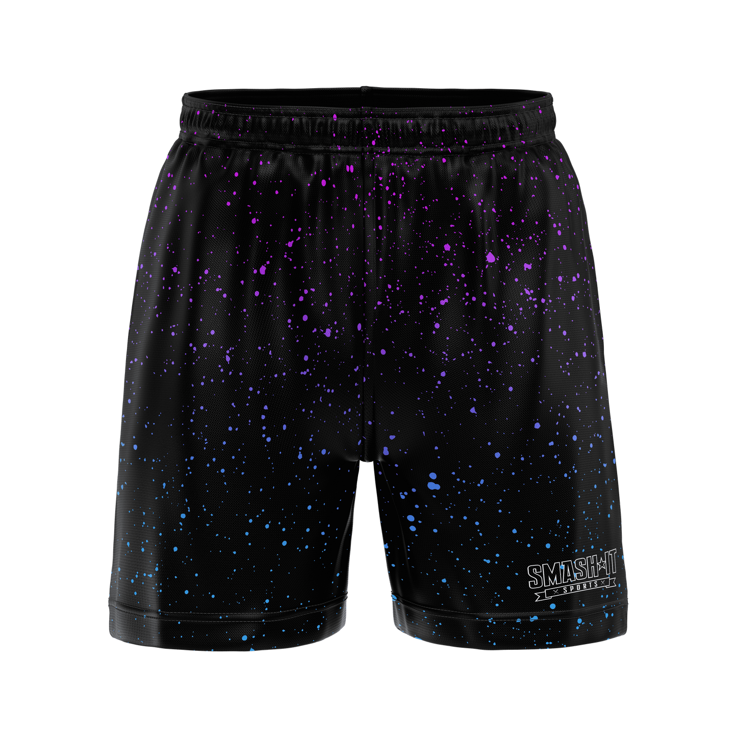 Smash It Sports Mesh Shorts - Splatter Galaxy - Smash It Sports