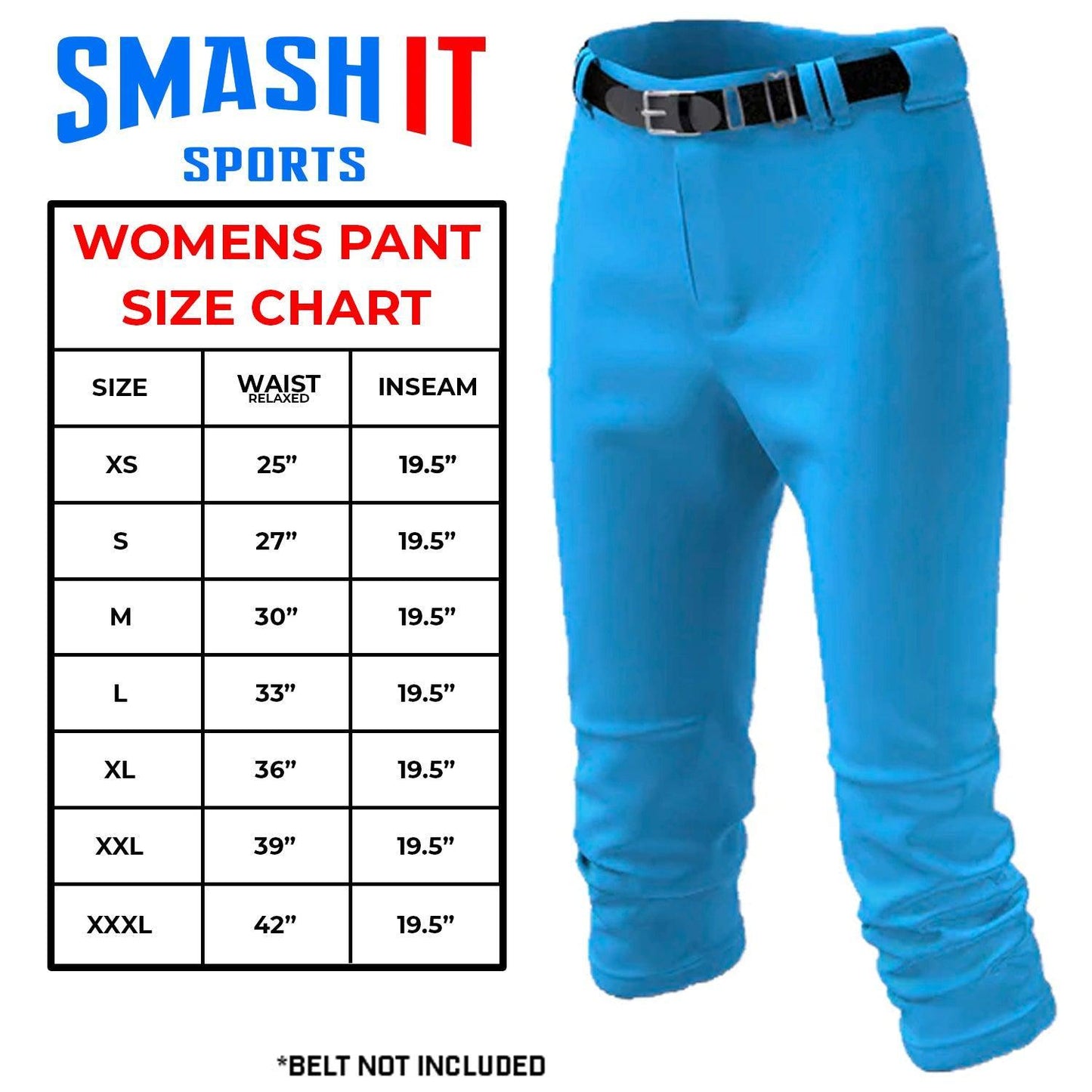 Smash It Sports Women's Select Elite Fastpitch Softball Pants - Smash It Sports