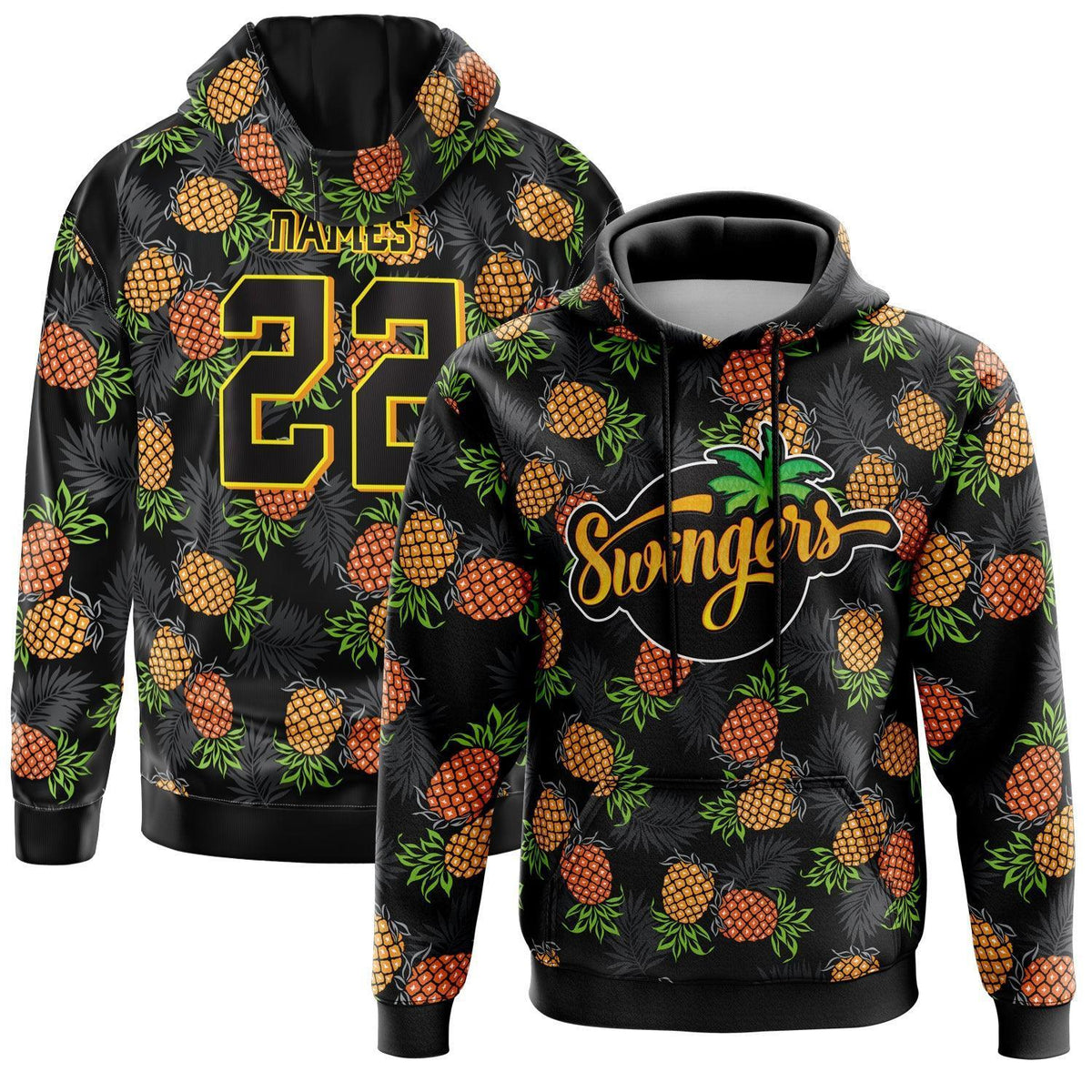 Swingers Hoodie (Customized Buy-In) – Product View | Smash It Sports | pro