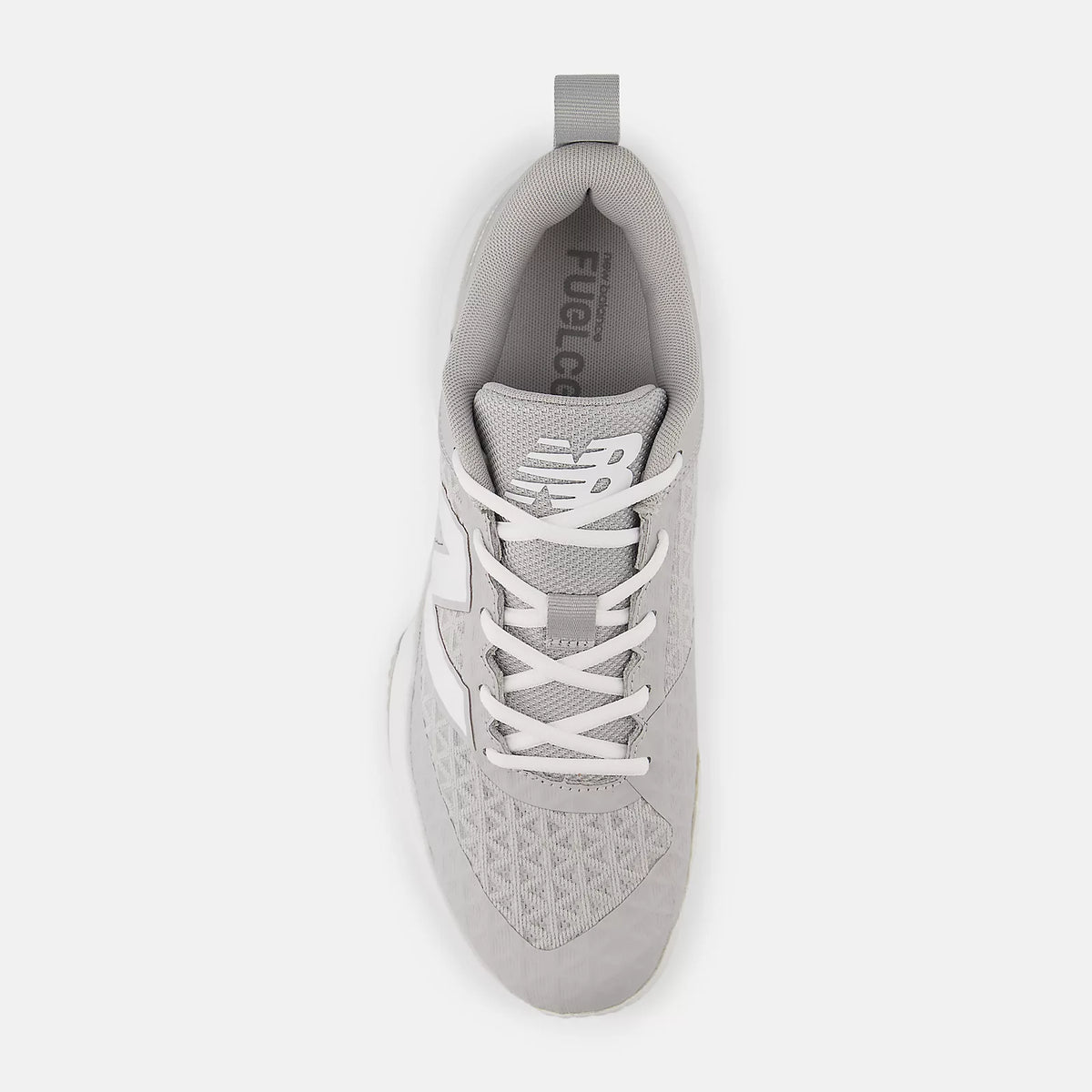 New Balance Men's Fuelcell 4040 v8 Turf Baseball Shoes - Grey/White - T4040TG8 – Product View | Smash It Sports