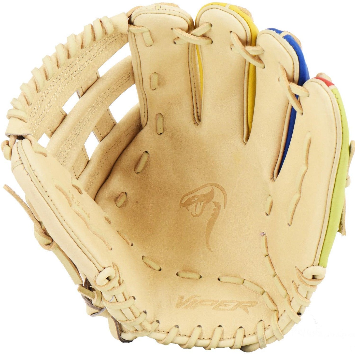 Viper Limited Edition Leather Slowpitch Softball Fielding Glove Autism Awareness – Fourth View | Smash It Sports