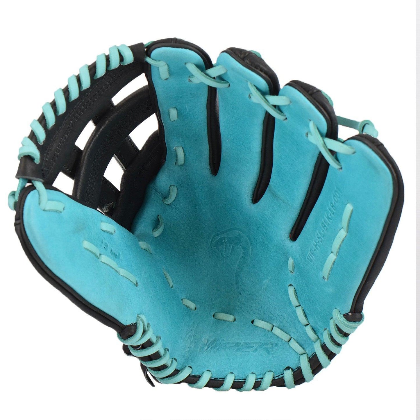 Viper Premium Leather Slowpitch Softball Fielding Glove Game Ready Edition - VIP-H-SL-BLK-LB-001 – Fourth View | Smash It S
