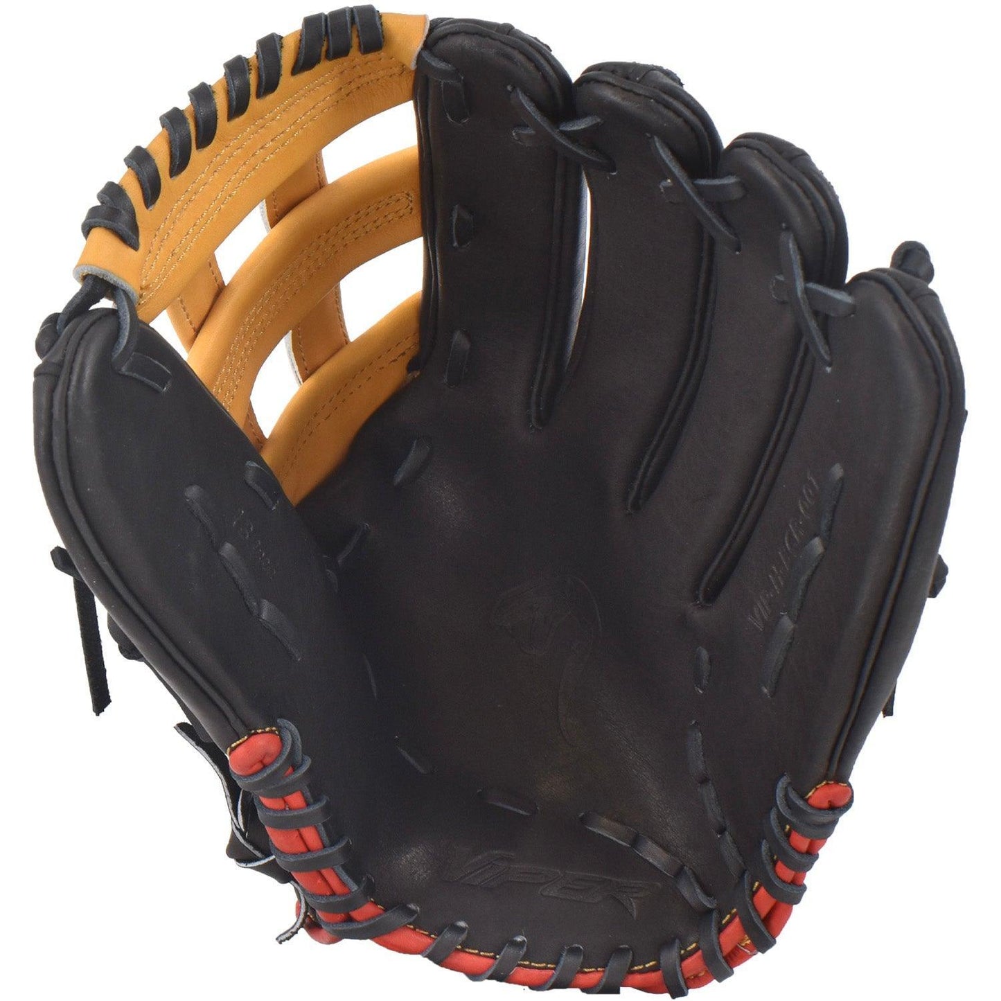Viper Premium Leather Slowpitch Softball Fielding Glove VIP-H-BCR-001 – Fourth View | Smash It Sports