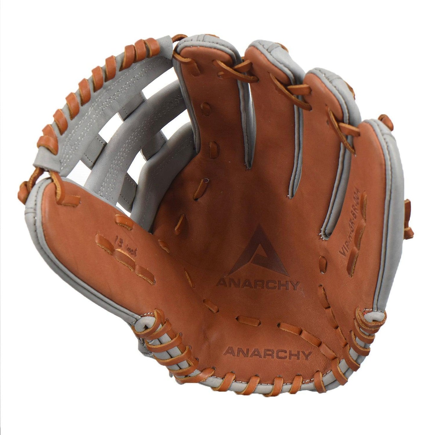 Viper Premium Leather Slowpitch Softball Fielding Glove VIP-H-GR-BR-004 – Fourth View | Smash It Sports