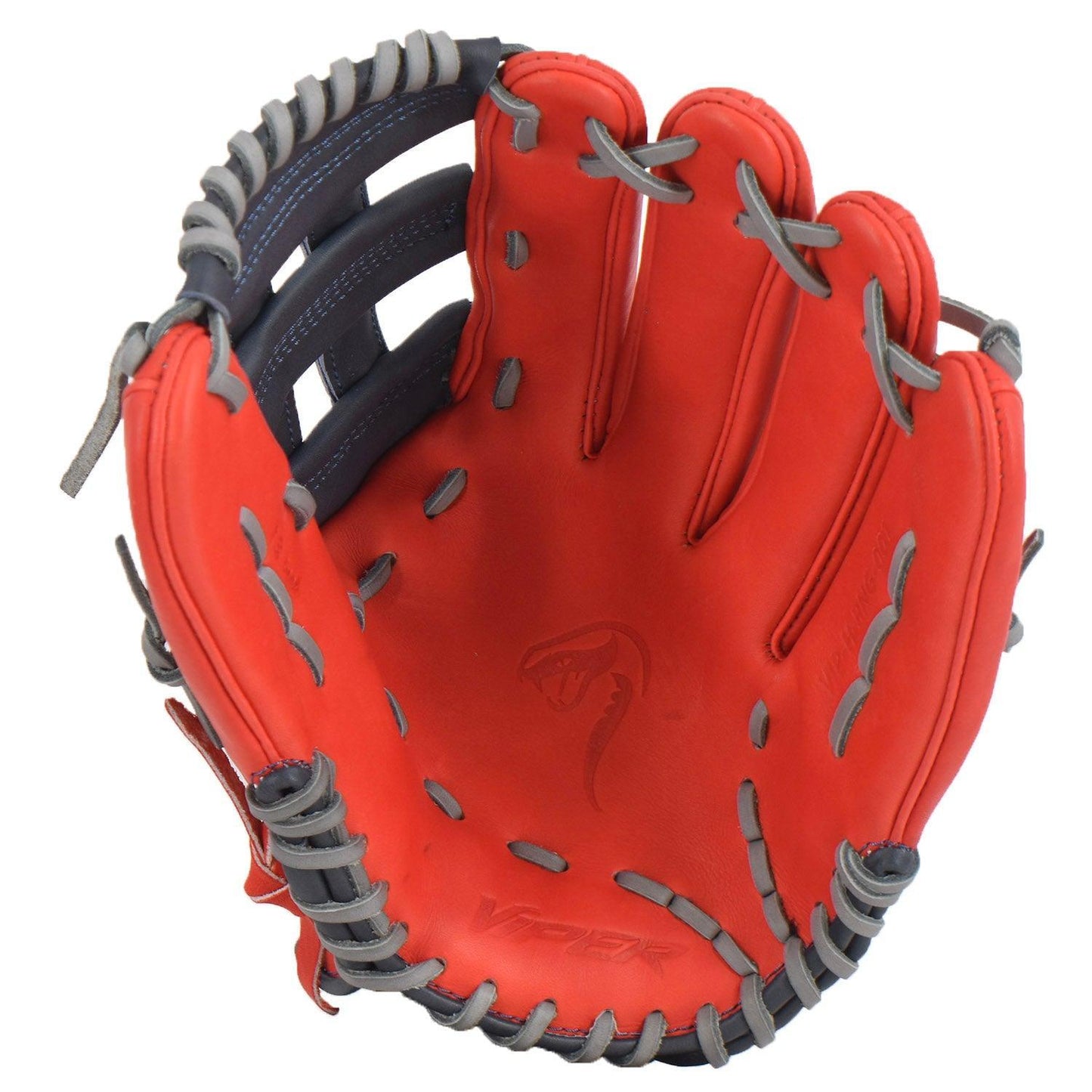 Viper Premium Leather Slowpitch Softball Fielding Glove VIP-H-RNG-001 – Fourth View | Smash It Sports