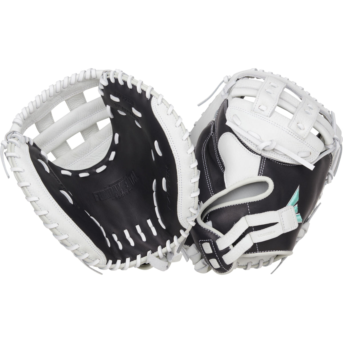 Easton Fundamental 33" Fastpitch Softball Catcher's Mitt/Glove – Product View | Smash It Sports | leather, cowhide, pro