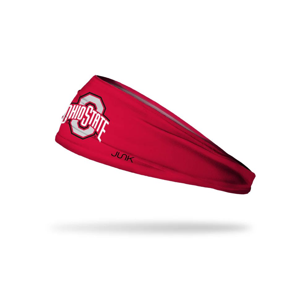 Junk Headband Ohio State: Logo Scarlet - Big Bang Lite – Product View | Smash It Sports | pro