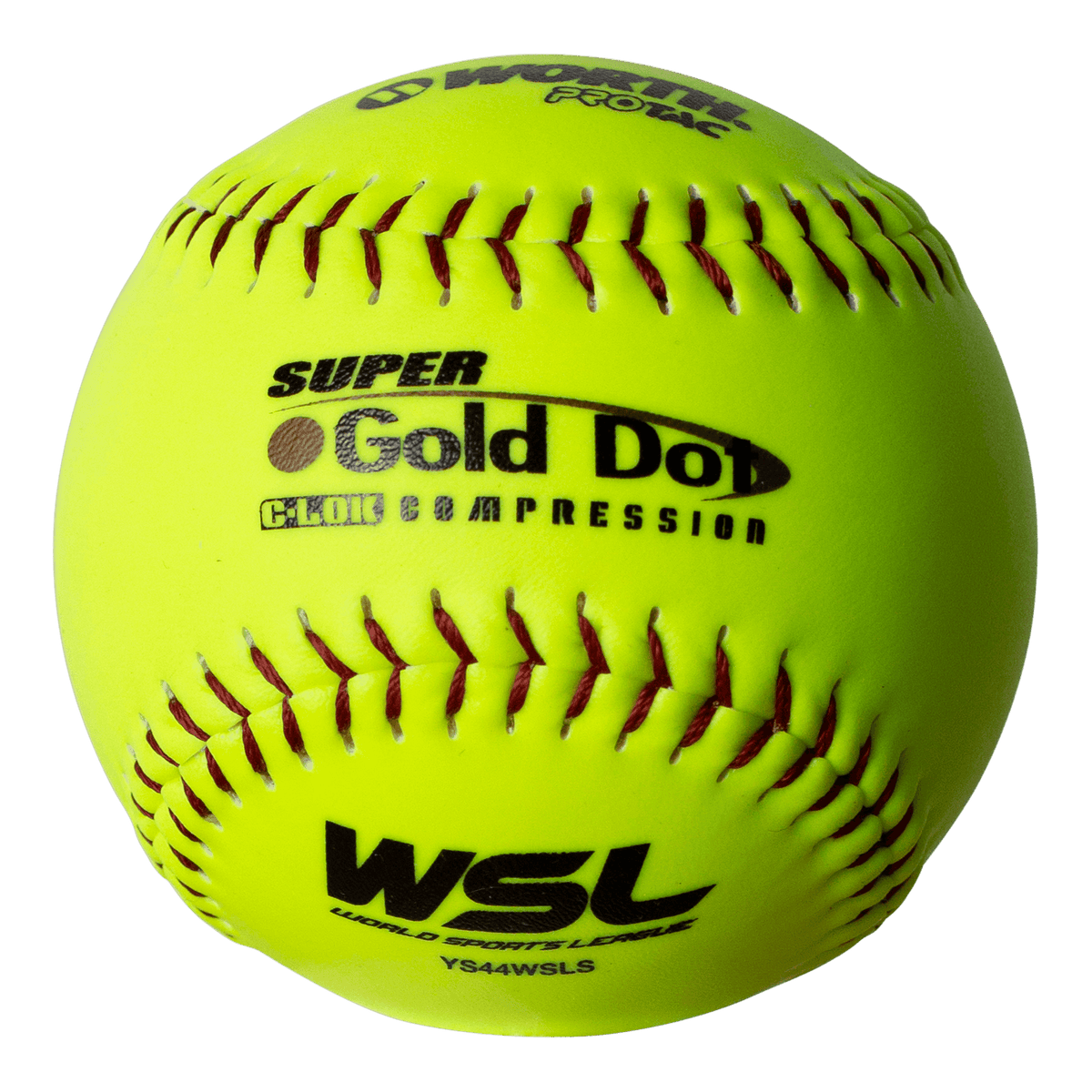 Worth Super Gold Dot 44/400 WSL 12" Slowpitch Softballs - YS44WSLS – Specs Overview | Smash It Sports
