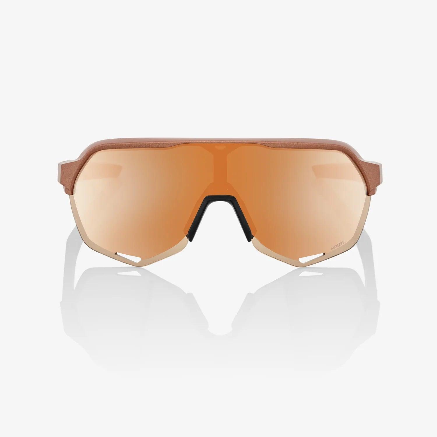 100 Percent Sunglasses - S2 - Matte Copper Chromium - HiPER Copper Mirror Lens – Second View | Smash It Sports