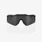 100 Percent Sunglasses - SPEEDCRAFT XS - Soft Tact Black - Smoke Lens – Second View | Smash It Sports