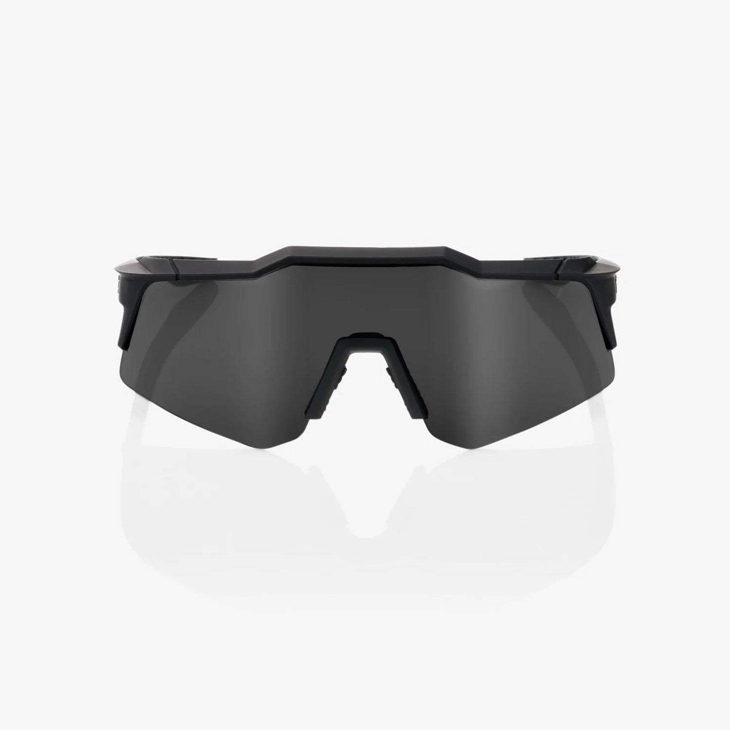 100 Percent Sunglasses - SPEEDCRAFT XS - Soft Tact Black - Smoke Lens – Second View | Smash It Sports